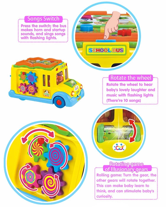 Hola - Busy School Bus