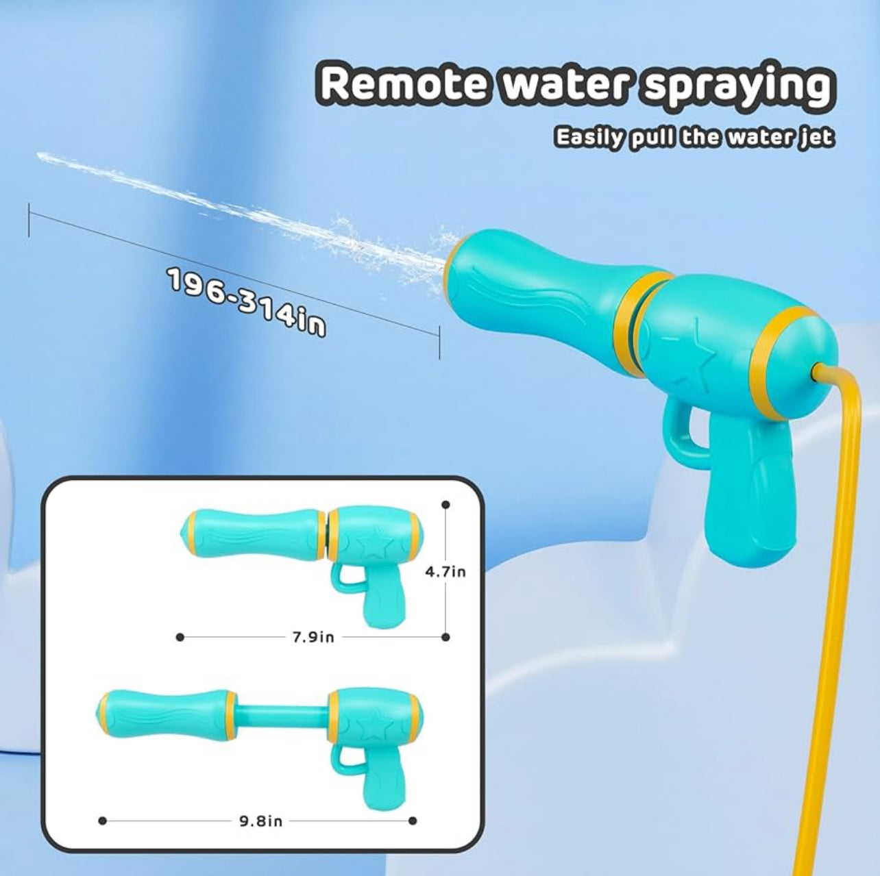 Water Guns - Water Fight Backpack for kids