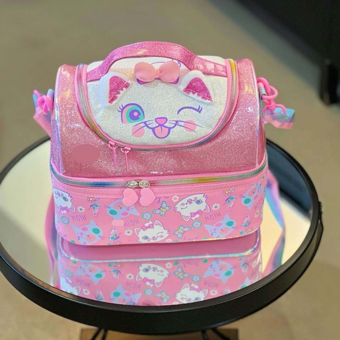 Multipurpose Double Decker Insulated Bag For Kids - Luxury Quality