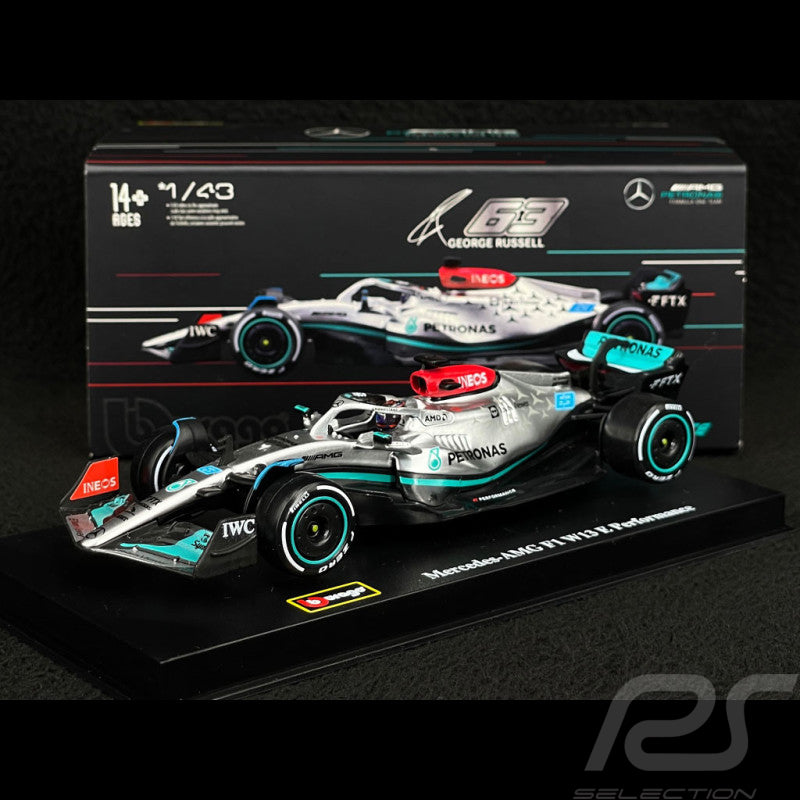 Bburago - F1 Mercedes Benz W13 | Scale Car Luxury Diecast