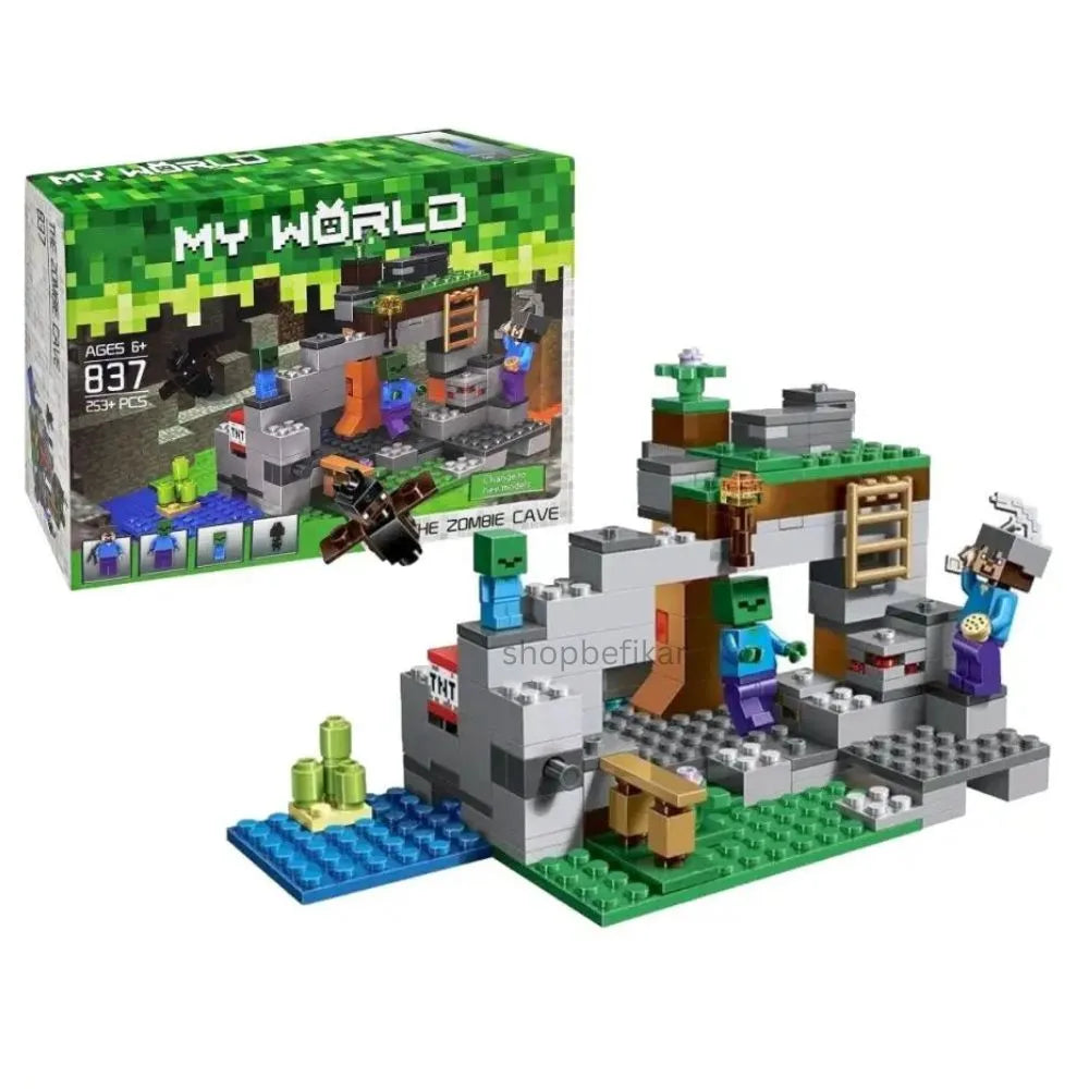 Minecrafts - The Zombie Cave | 253pcs