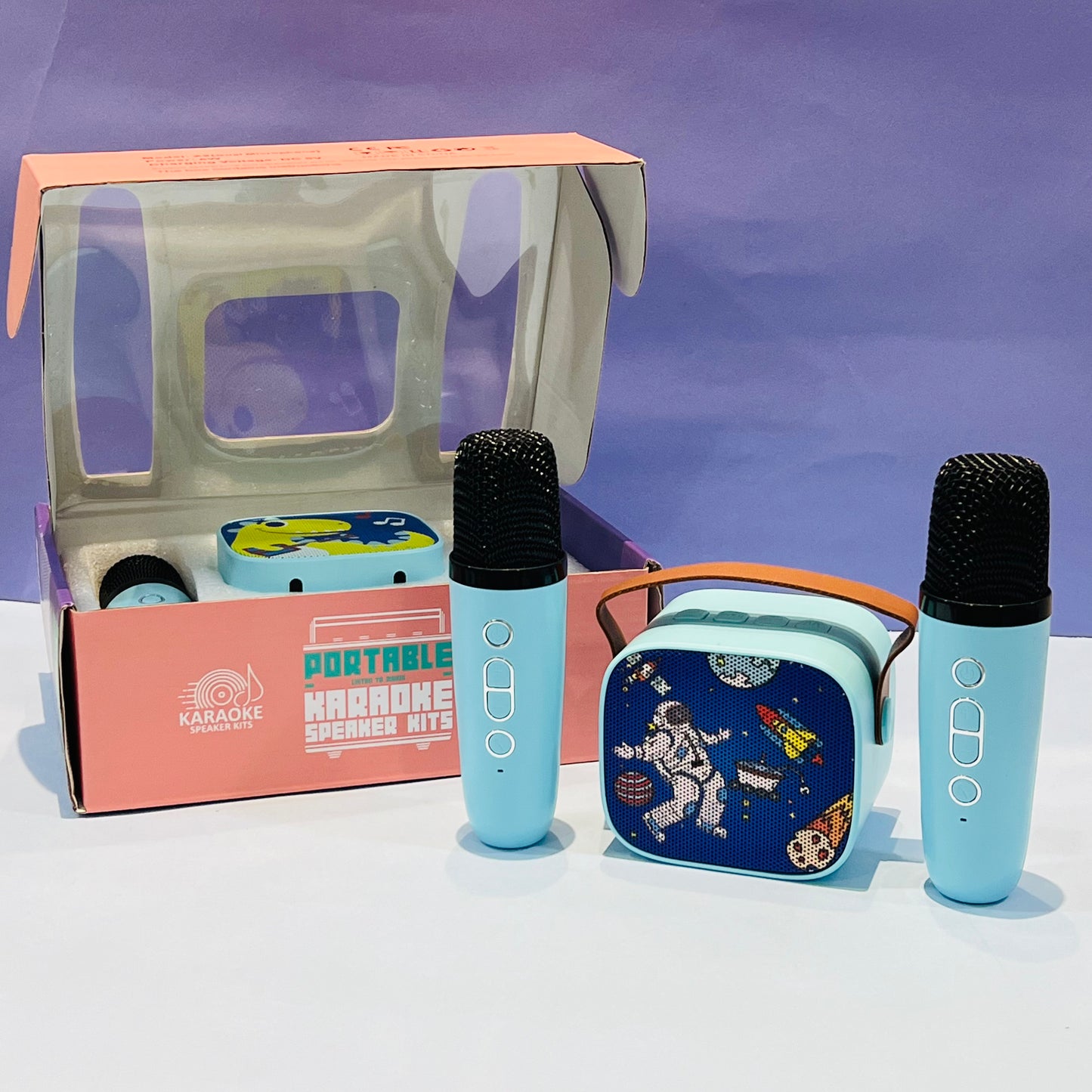 Double Trouble - Kids Karaoke Speaker with 2 Bluetooth Mic