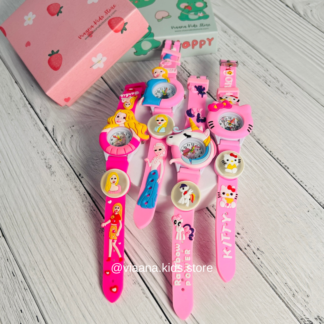 3D Printed Kids Watch with Dancing Lights