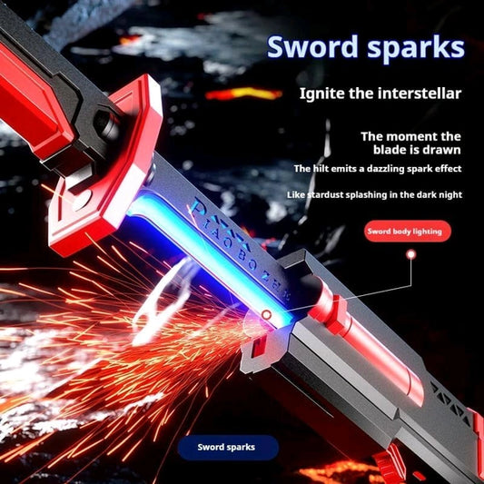 Sparkling Katana Sword - Lights, Spark and Battle Sound