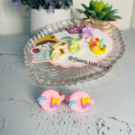 Donut Hairbands - 5 sets
