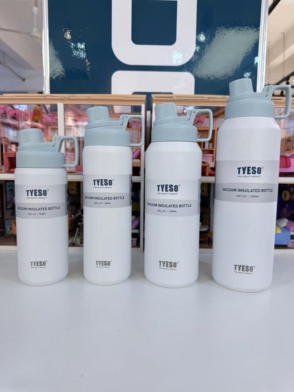 Tyeso 1500 - Vacuum Insulated Matte Bottle