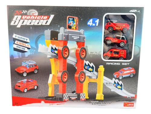 Firefighter Set - 4 in 1