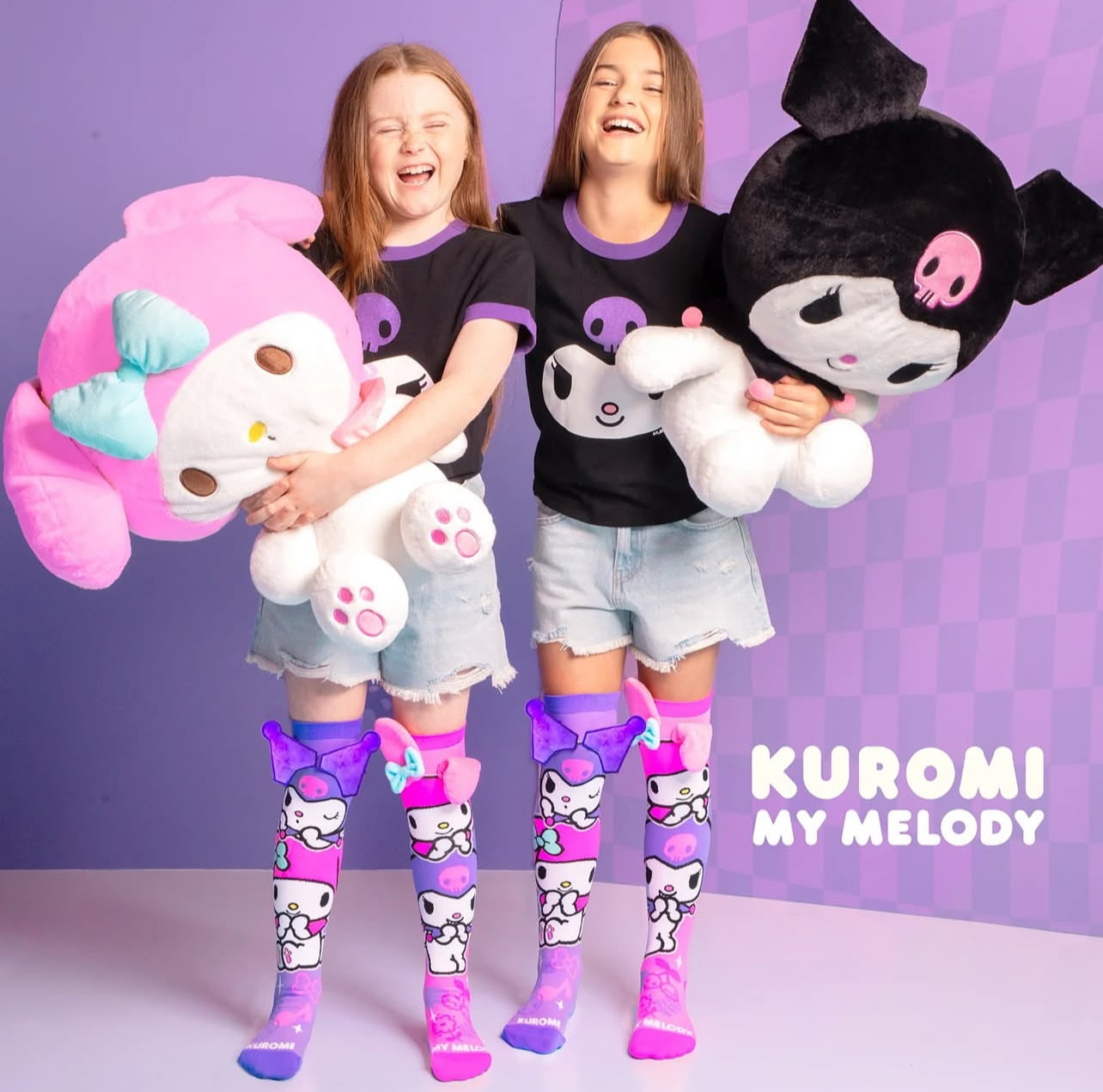 Jioiwa Socks - My Melody-Kuromi