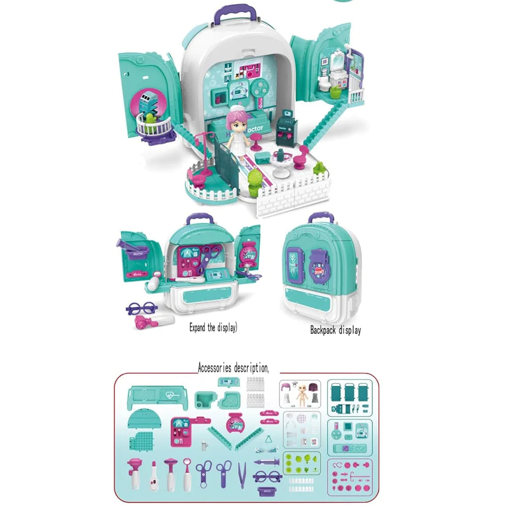 Hello Doctor - 3 in 1 Doctor Play Set