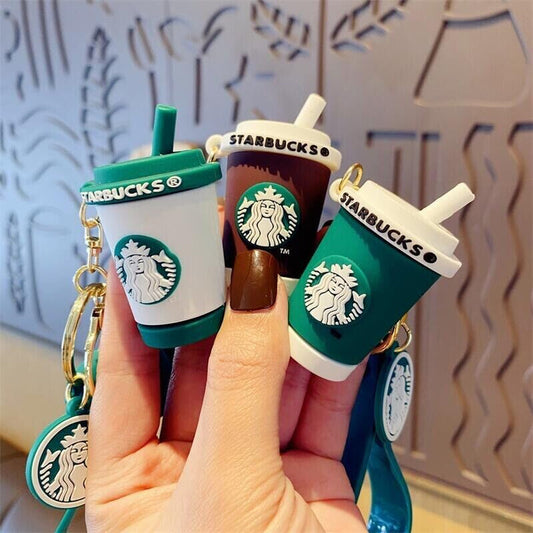 Starbucks Coffee Cup 3D Keychains