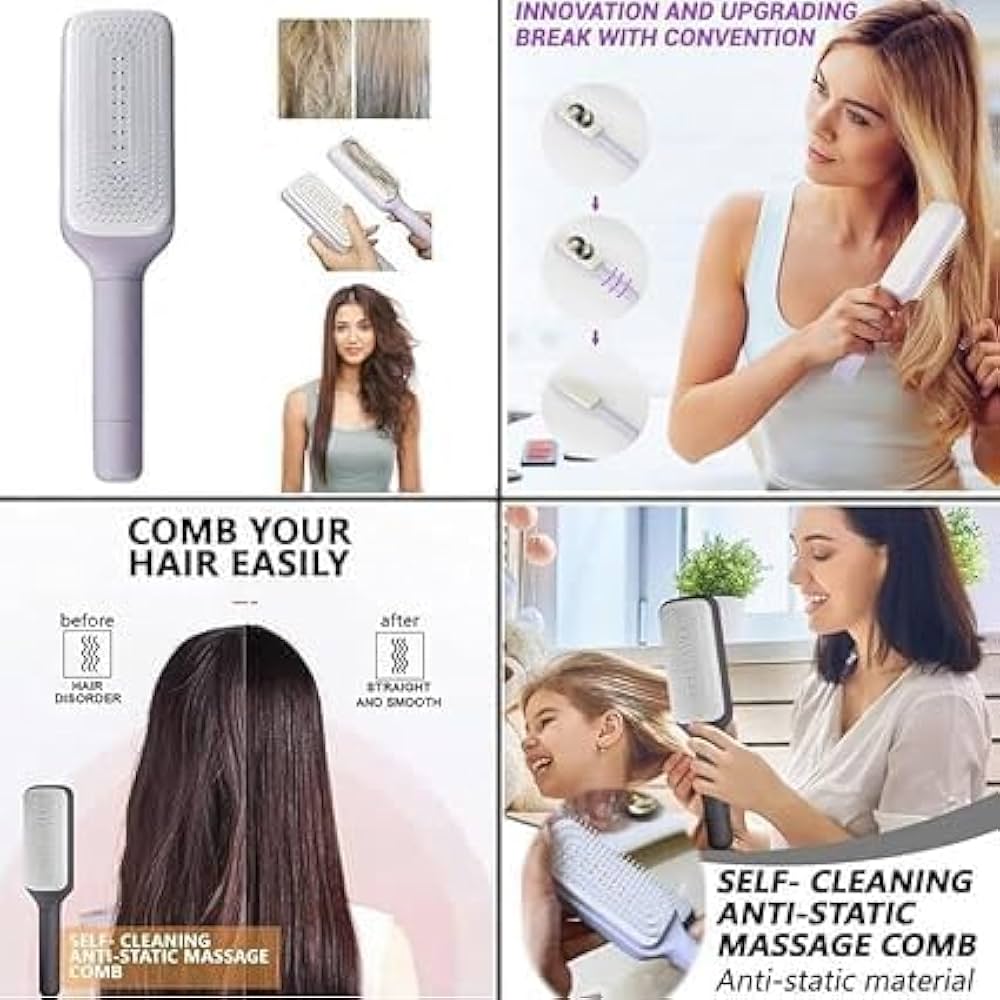 Self Cleaning Comb