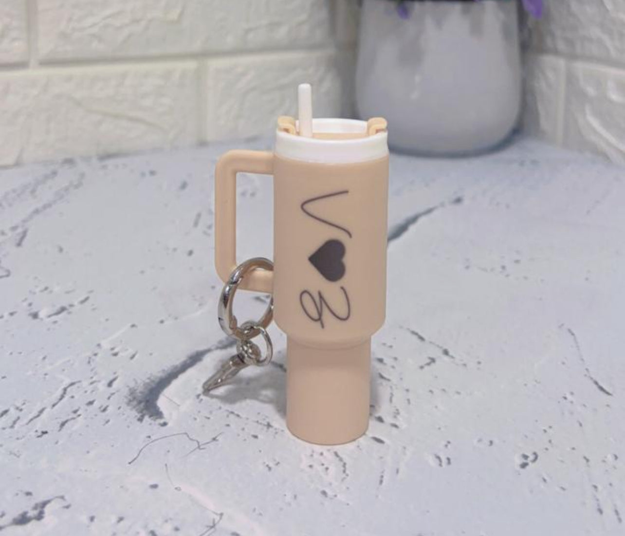 Mini 3D Stanley Keychain