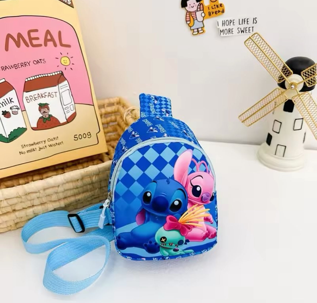 Chest/Cross Bag - Cute Characters for Toddlers