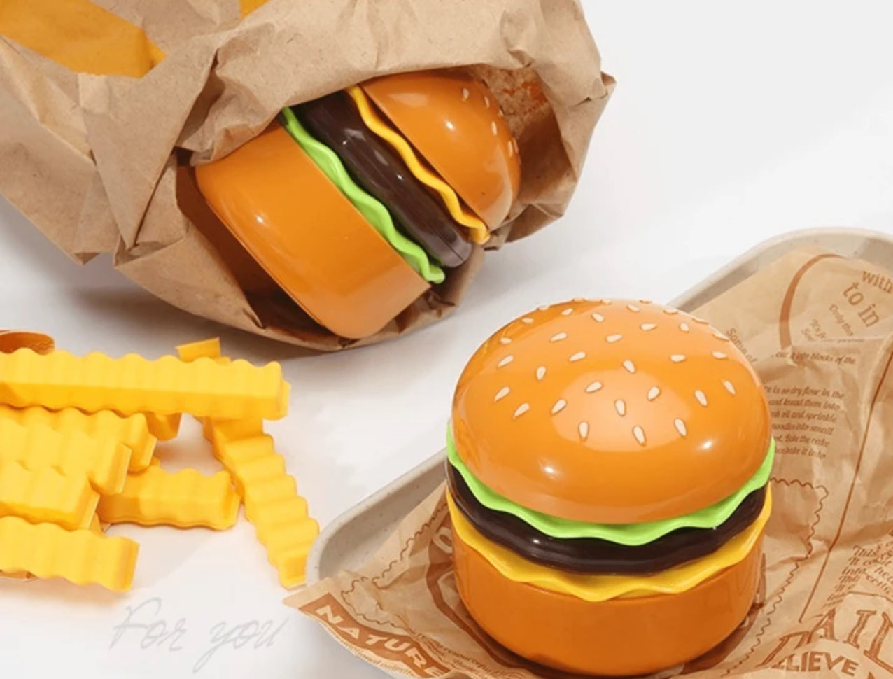 Burger Lamps - Folding Table/Night Lamps for Kids