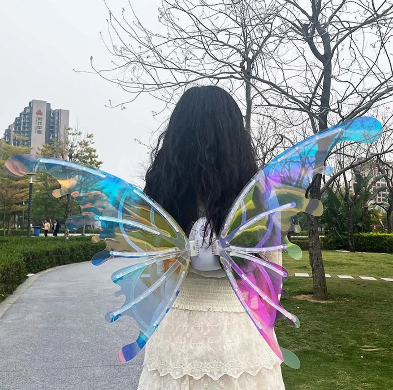 Electric Fairy Wings - Musical with Glowing Lights