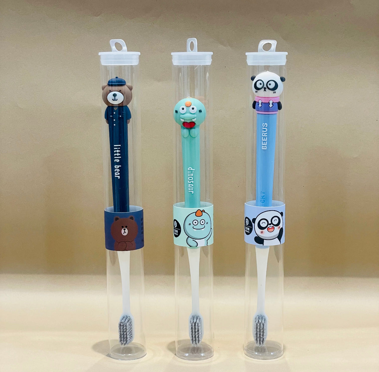 Super Cute Silicone Superheroes Toothbrush