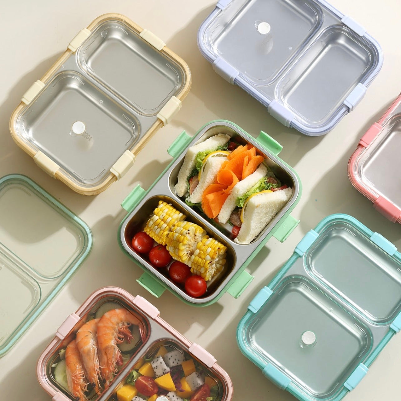 Insulated Stainless Steel Lunchbox – Viaana Kids Store