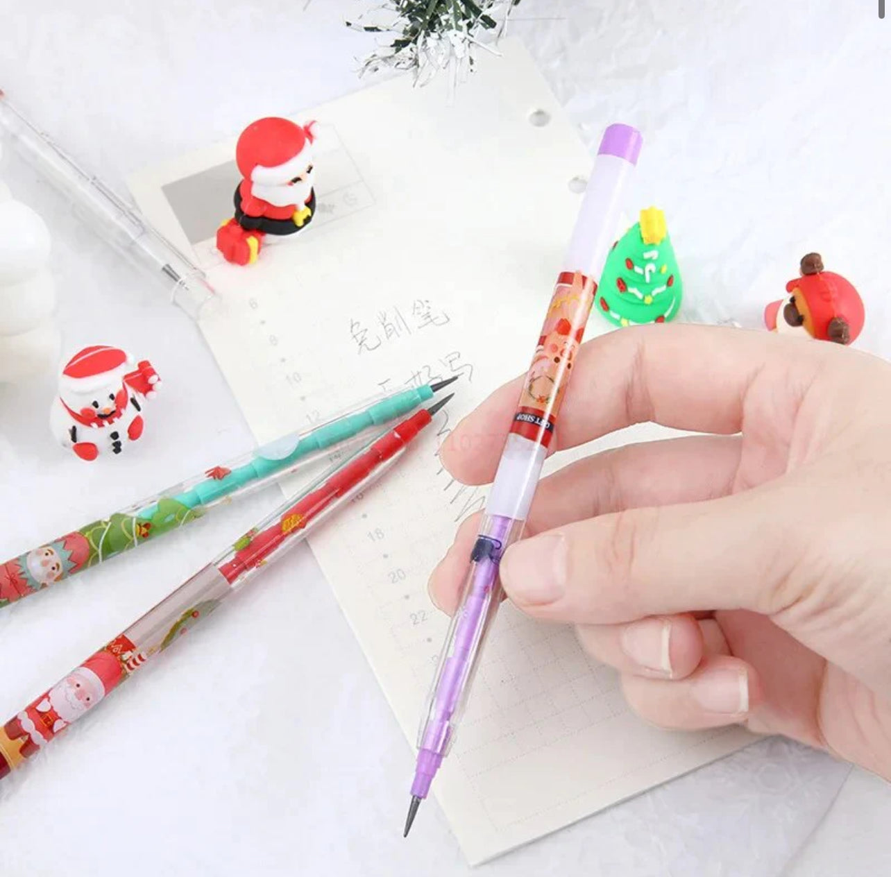 Christmas Design Silicone Pencil