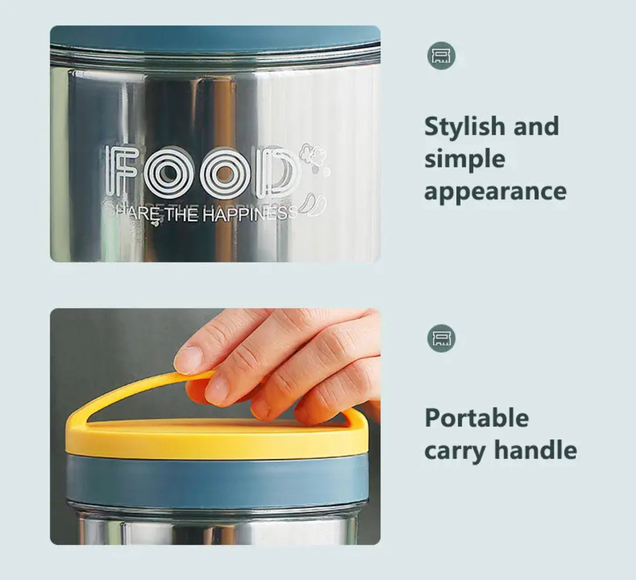 Double Layered SS Lunchbox