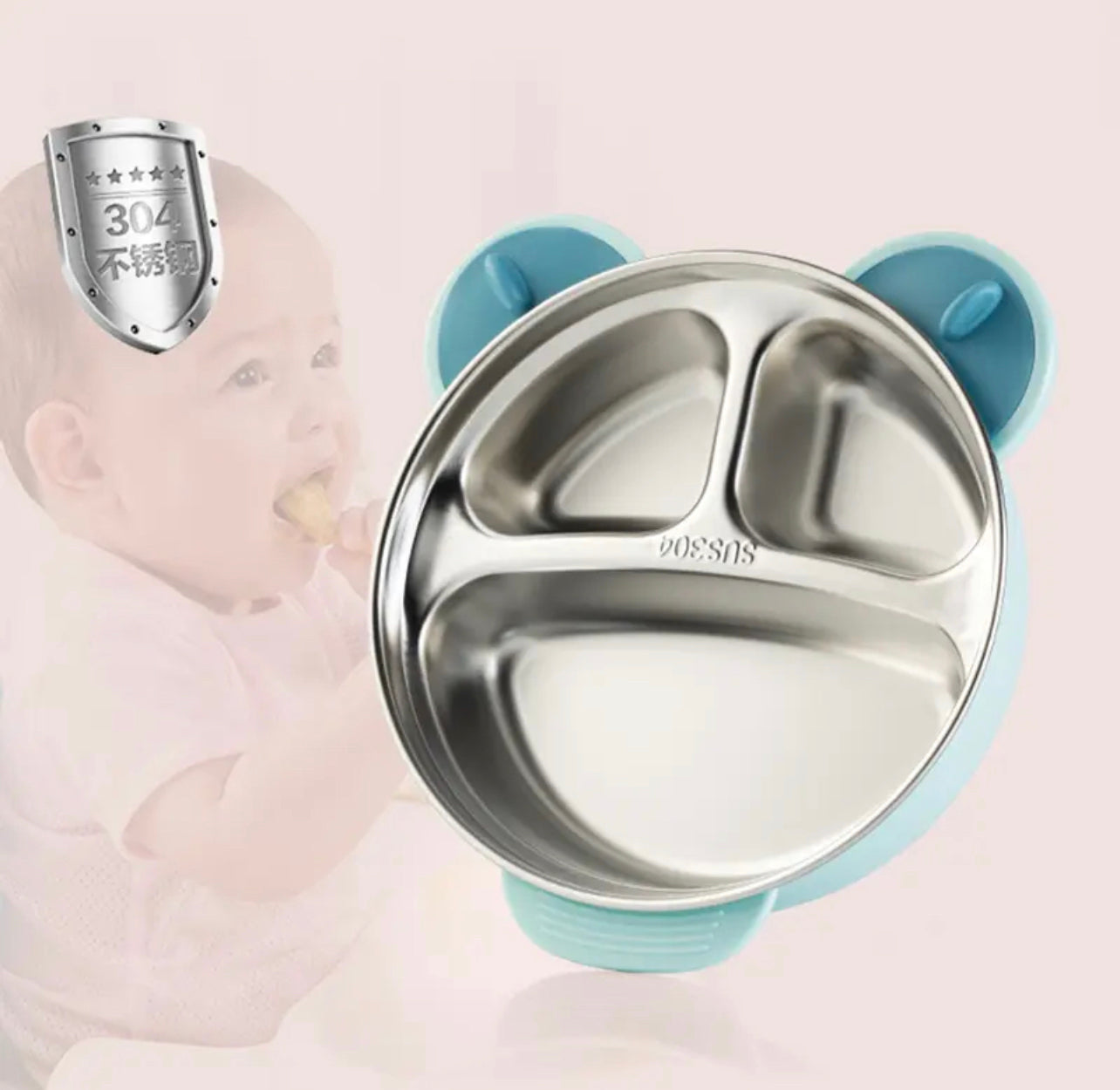 Panda Pals - 3 Compartments Bento Lunchbox | Perfect for your Lunchtime adventures!