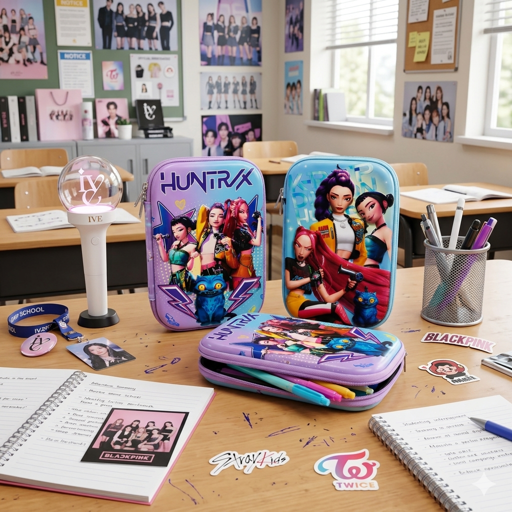 K-Pop - Jumbo Pencil Pouch