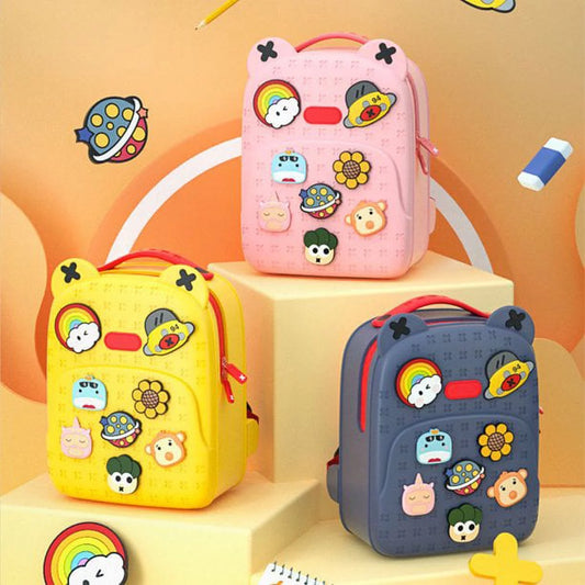 Crocs Style Silicone Backpack with DIY Jibbitz