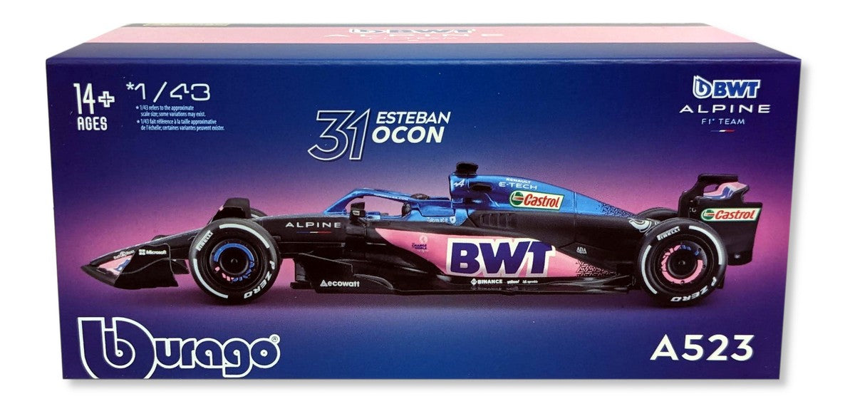 Bburago - F1 Renault Alpine | Scale Car Luxury Diecast