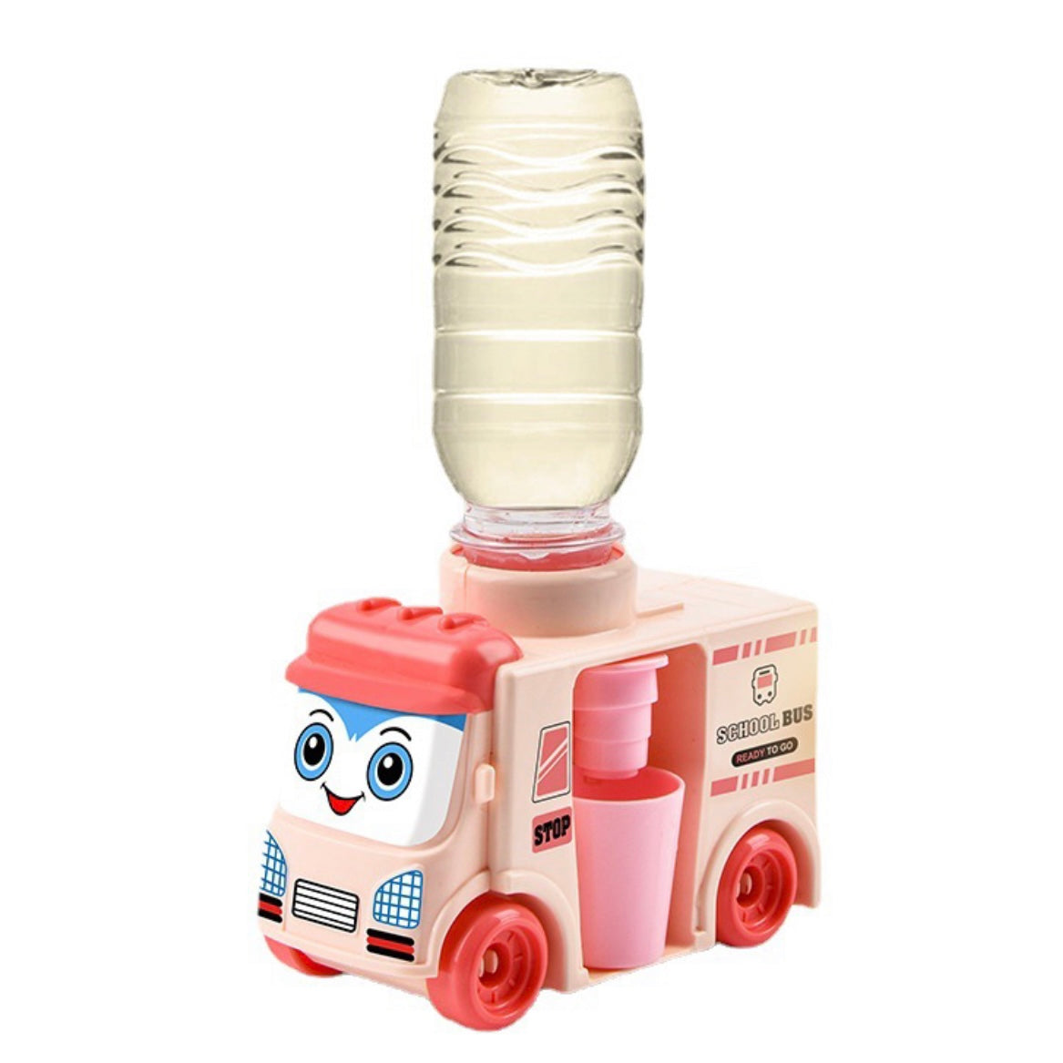 Mini Bus Water Tank/Dispenser with Playing Clay