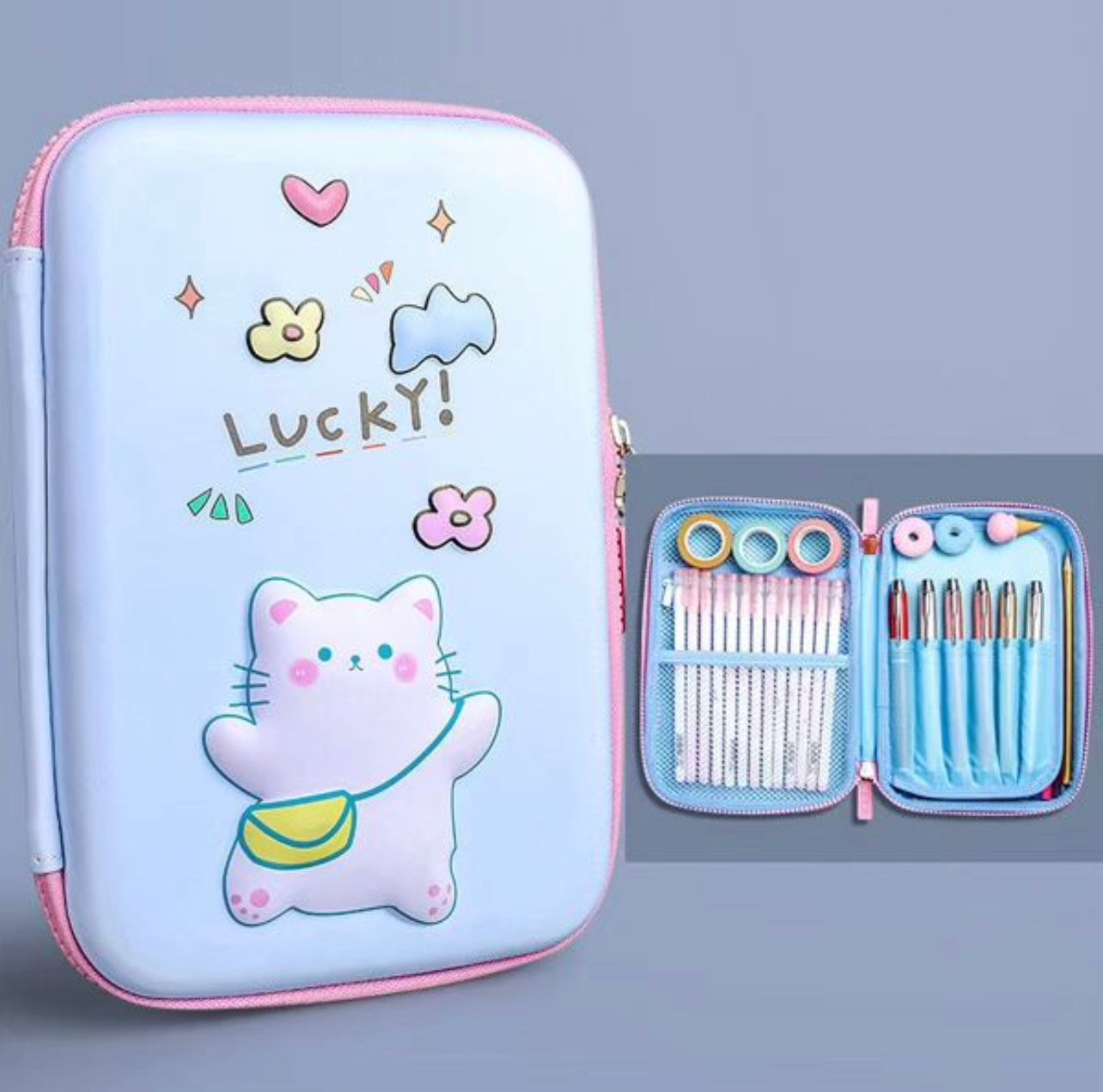 Premium 3D Utility Stationery Pouch