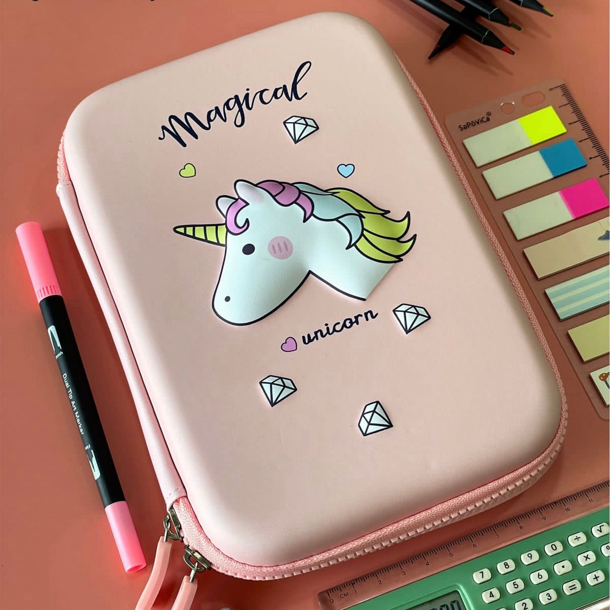 Premium 3D Utility Stationery Pouch