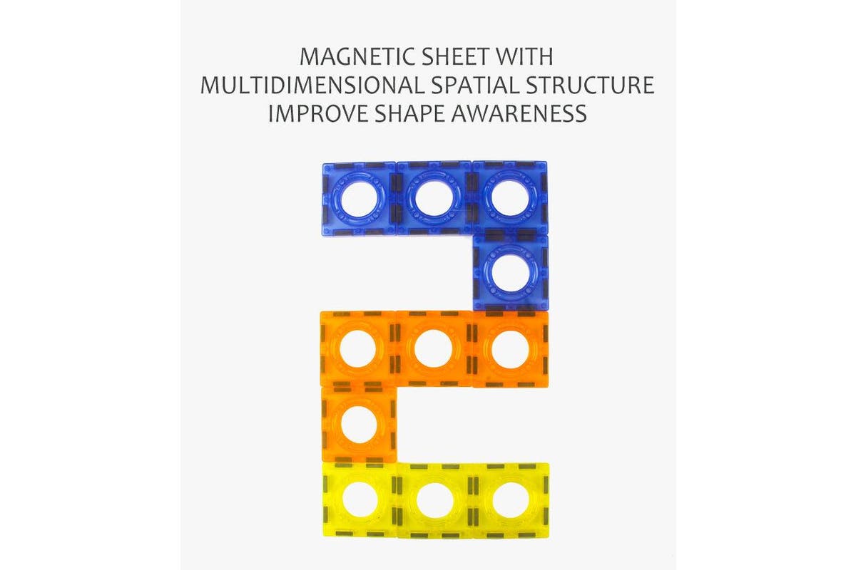 49pcs Magnetic Building Blocks with Lights (STEM)