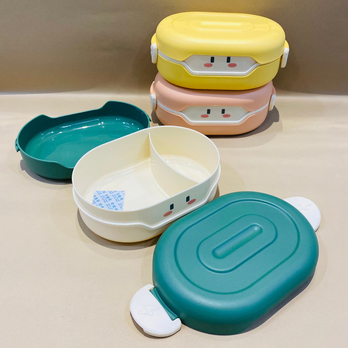 Cute Snacks Box (BPA Free, Non Toxic)