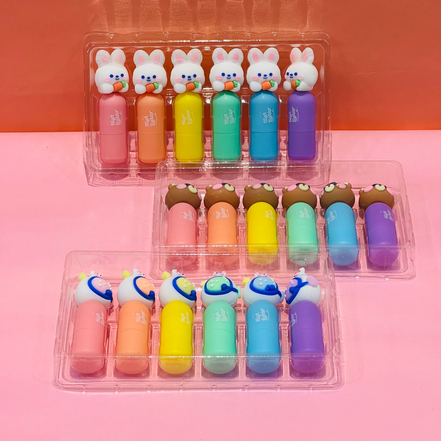 6 in 1 Highlighter/Marker Pens