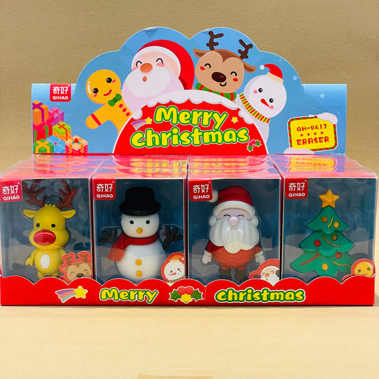 Christmas - 3D Big Erasers