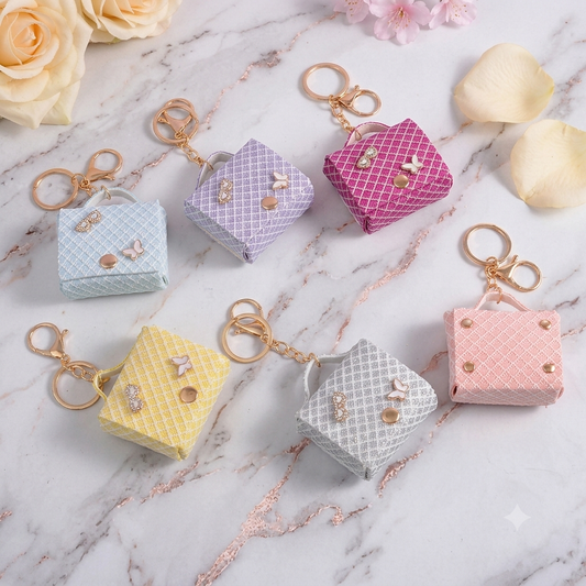 Fancy Mini Coin Pouch | Keychain