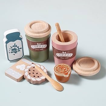 Wooden Coffee Time For children