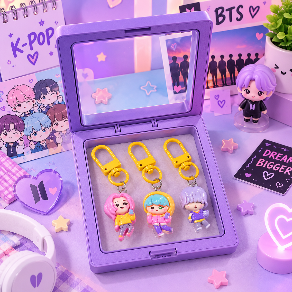 K-pop Charms Keychain