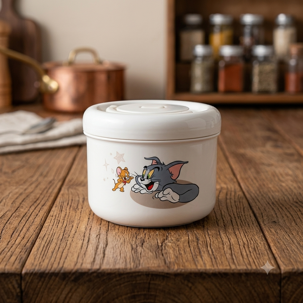Tom and Jerry Food Bowl - Insulated