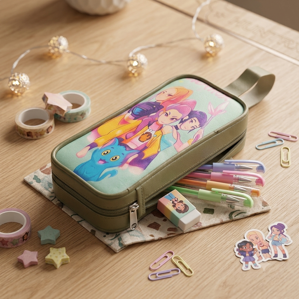 K-Pop - Huntrix - Compact Zipper Pouch
