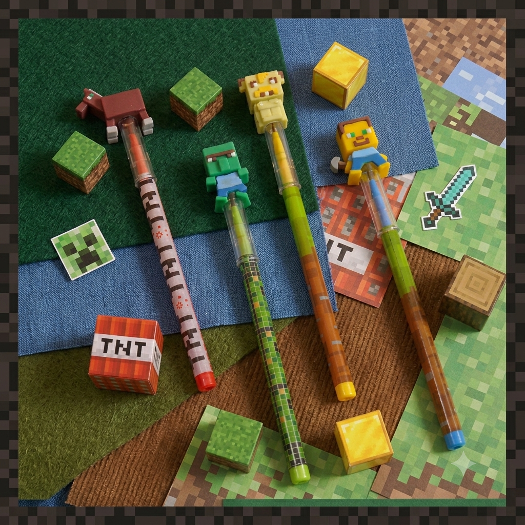 Minecraft - Cute Push Pencil