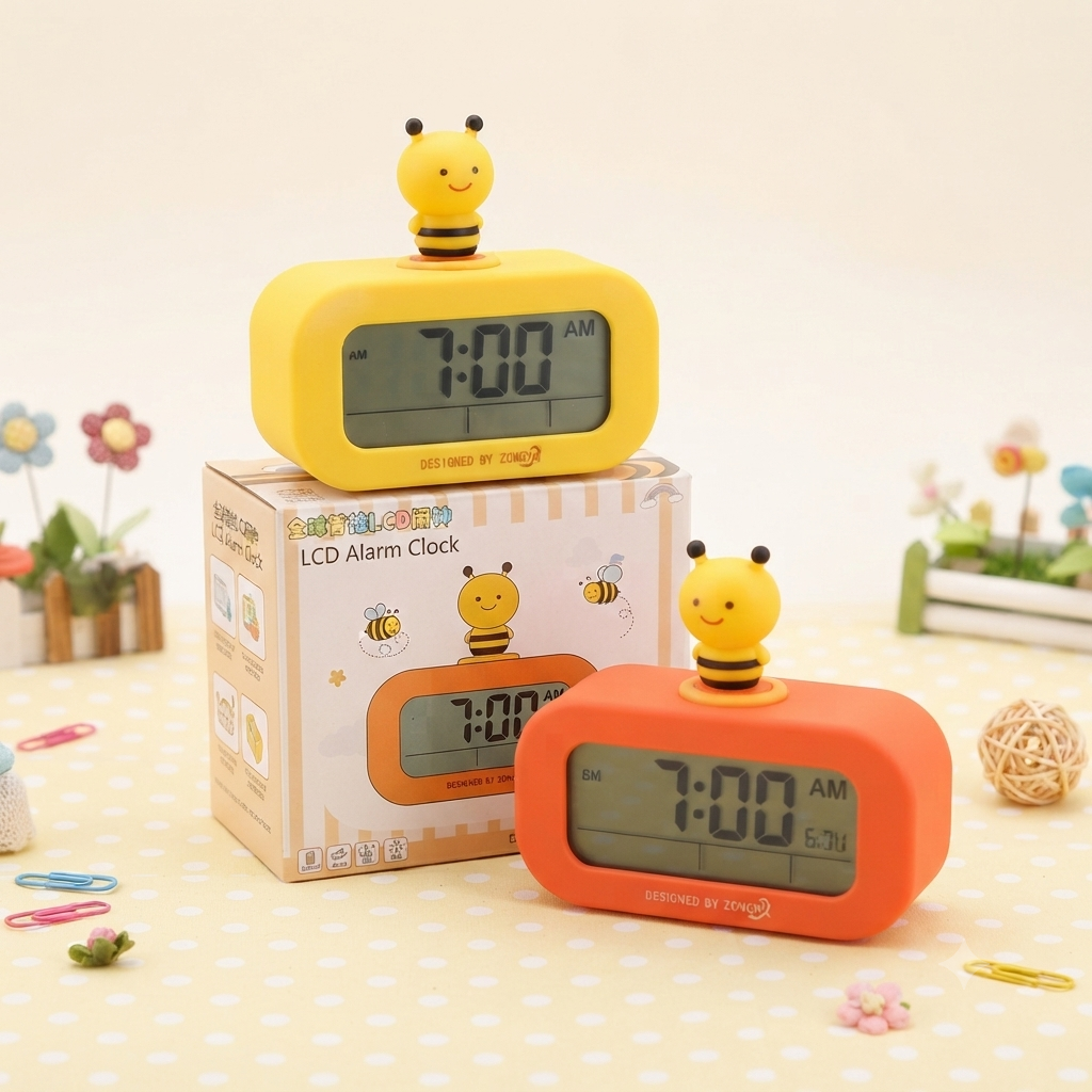 Cute Character Kids Alarm - Premium Quality