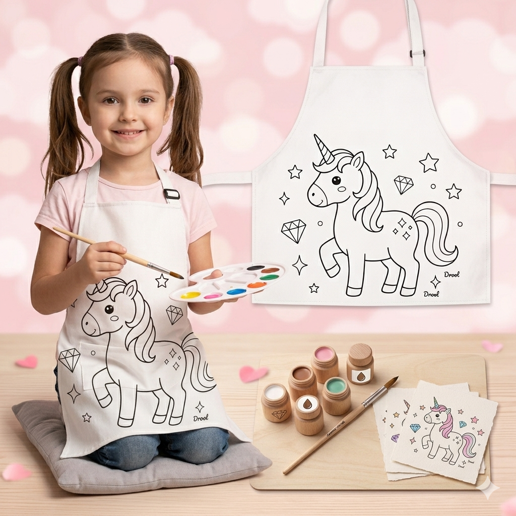 DIY - Colour Me Apron Kit