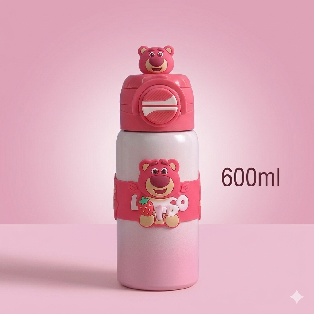 Sanrio Sipper with 2 Cap - 600ml