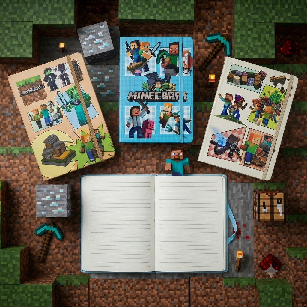 Minecraft Notebook | Big Size