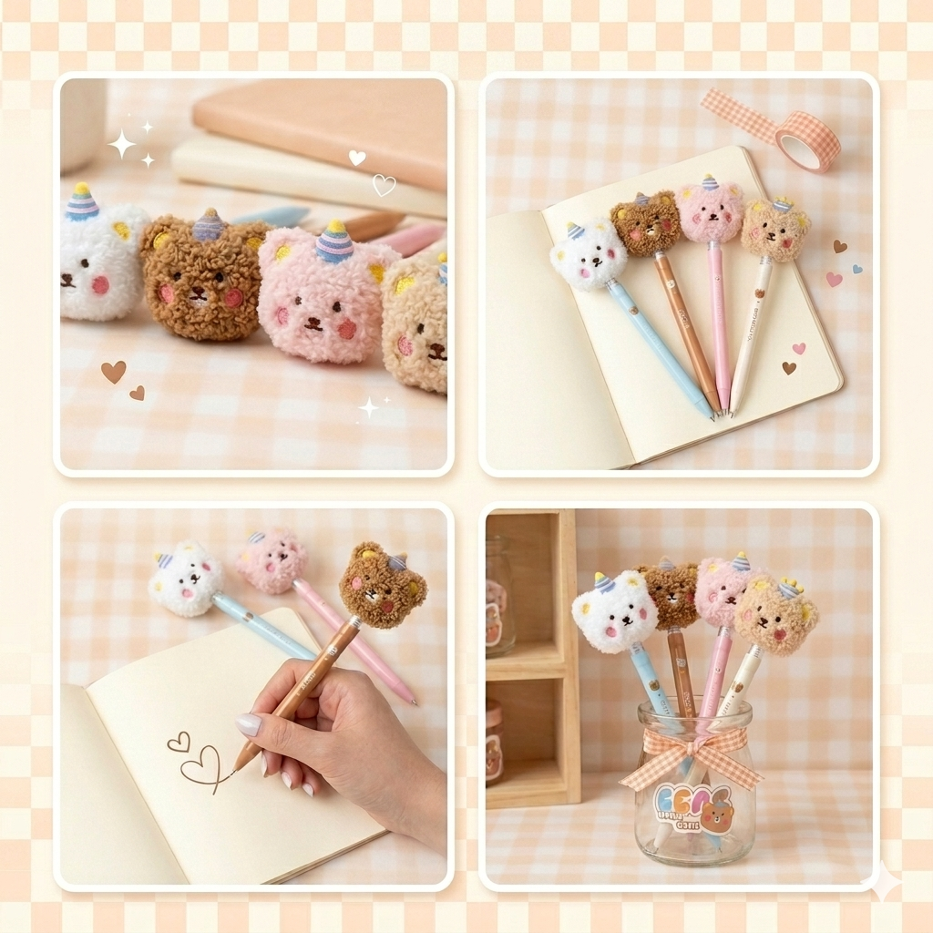 Little Cutie Bear Pen | 1 pcs
