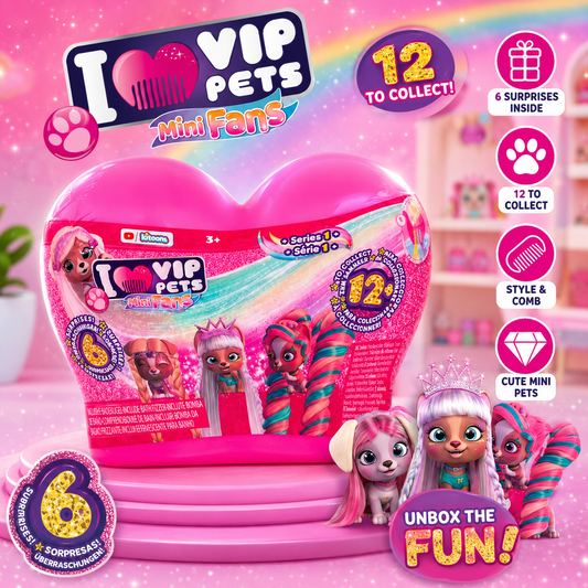 Zuru VIP Pets - Mini Fans Doll | 1pcs