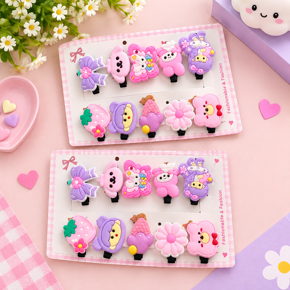 10 pcs Hairpins For Toddlers
