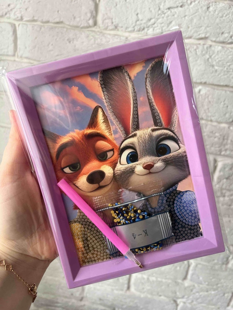 Zootopia - DIY Sparkling Diamond Painting Kits | 1pcs