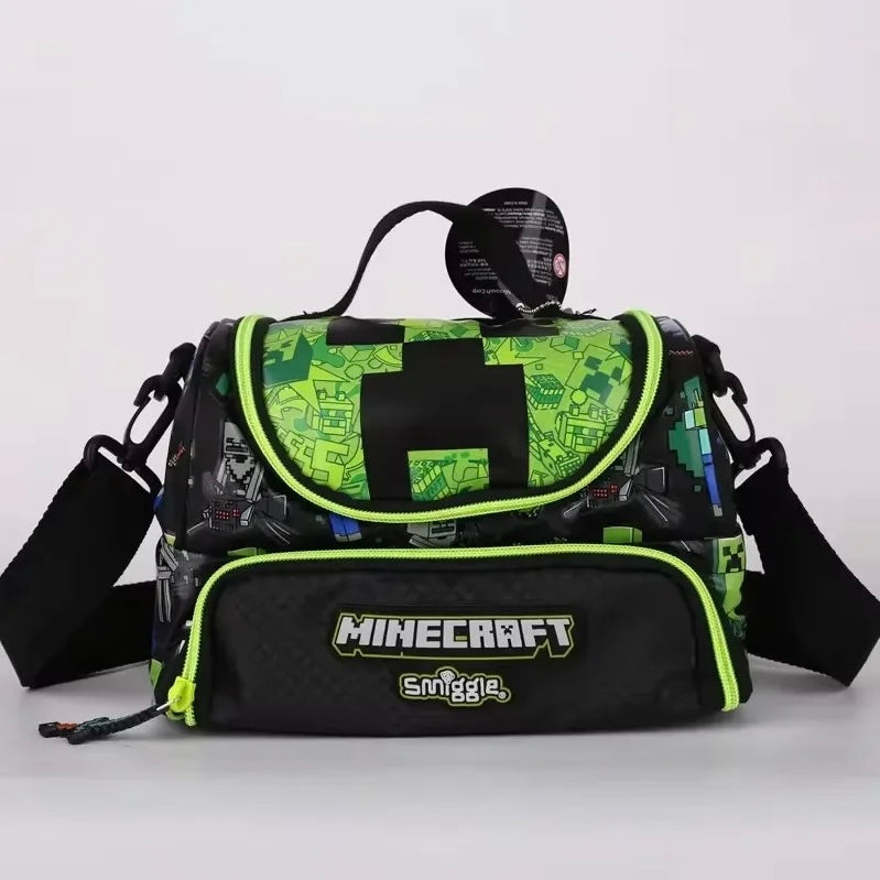 Smiiggle x Minecraft - Double Decker Lunch Bag