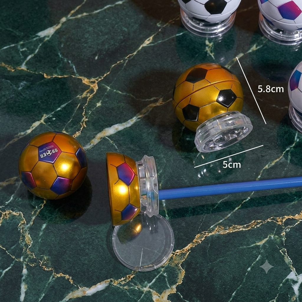 Football Triple Hole Metal Sharpener | 1pcs